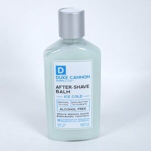 DUKE CANNON SUPPLY Ice Cold After Shave Balm Alcohol Free 6 fl oz New Shelf Pull